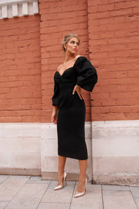 Off Shoulder Sheath Dress-baagr.myshopify.com-dress.-BOJONI