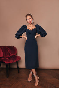 Off Shoulder Sheath Dress-baagr.myshopify.com-dress.-BOJONI