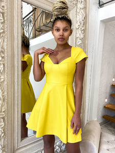 Eco-leather Dress with Cups-baagr.myshopify.com-dress.-BOJONI