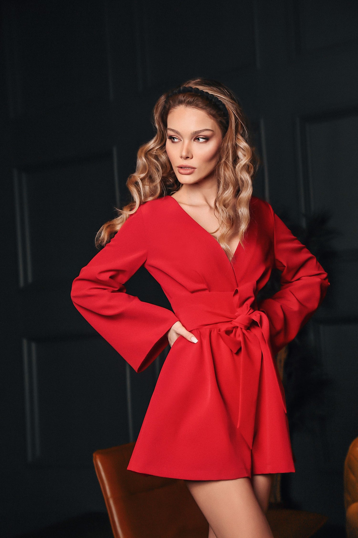 Coral Playsuit-baagr.myshopify.com-dress.-BOJONI