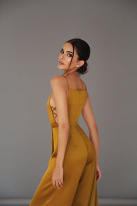Satin Jumpsuit with Thin Straps-baagr.myshopify.com-dress.-BOJONI